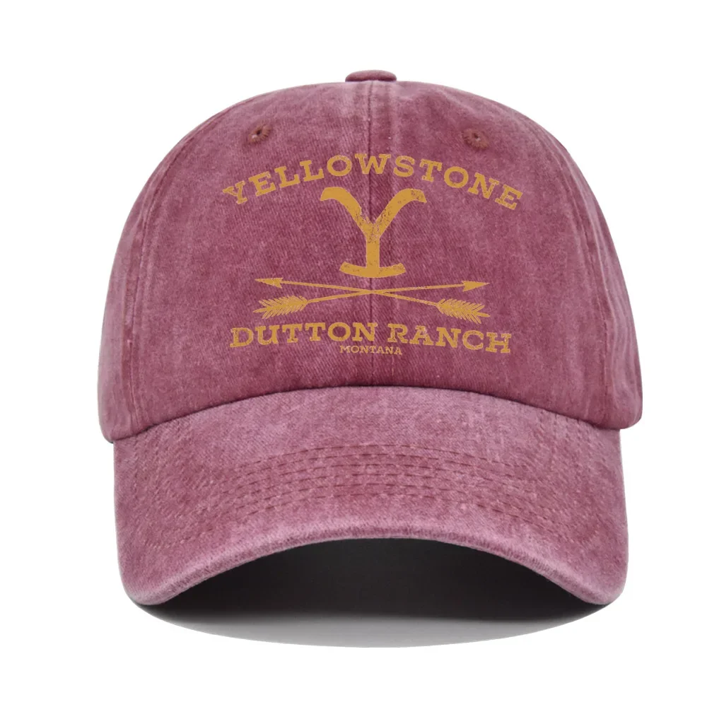 Baseball Cap Snapback Hat YELLOWSTONE Sun Hat Spring Autumn Sport Hip Hop Fitted Hats for Men Women baseball cap sun hat