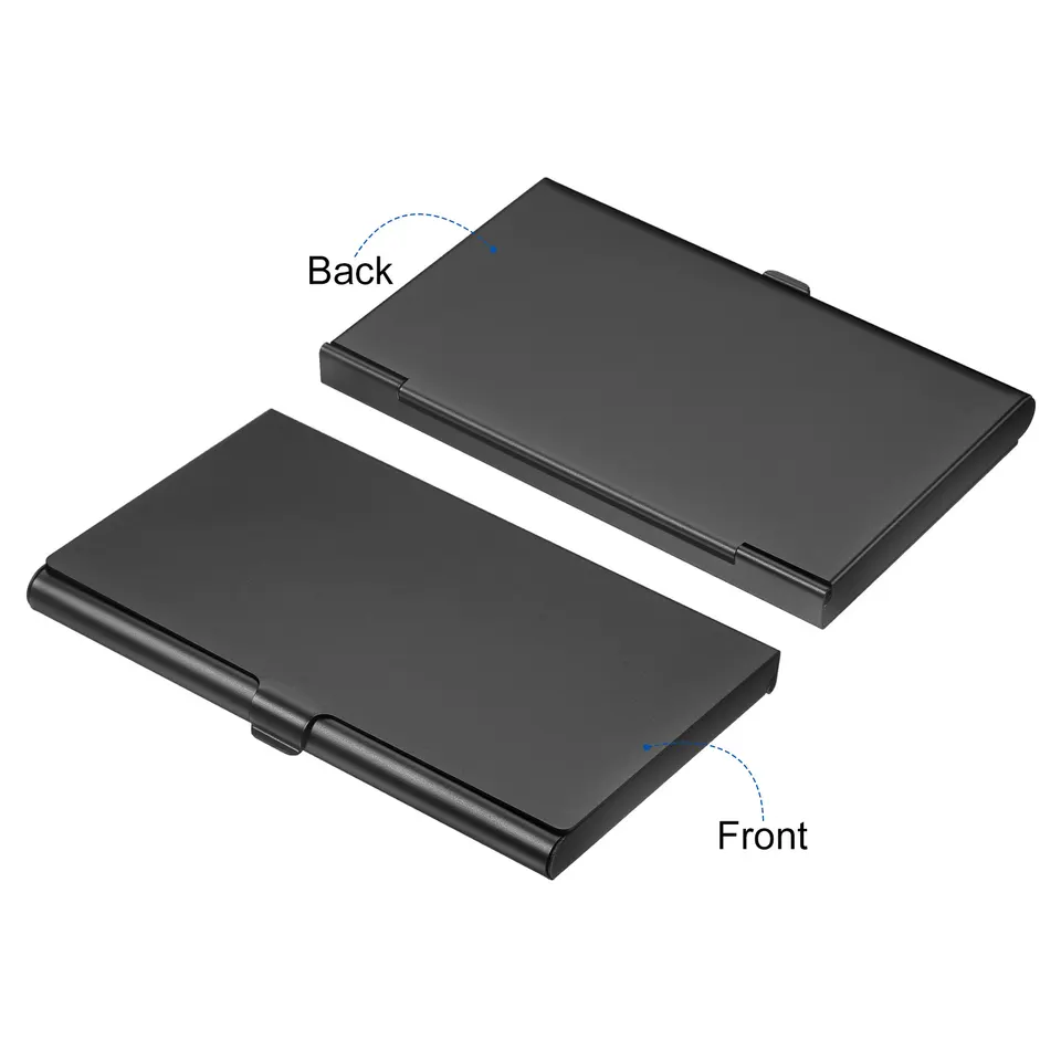 Slim Business Card Holder Aluminum Alloy Case