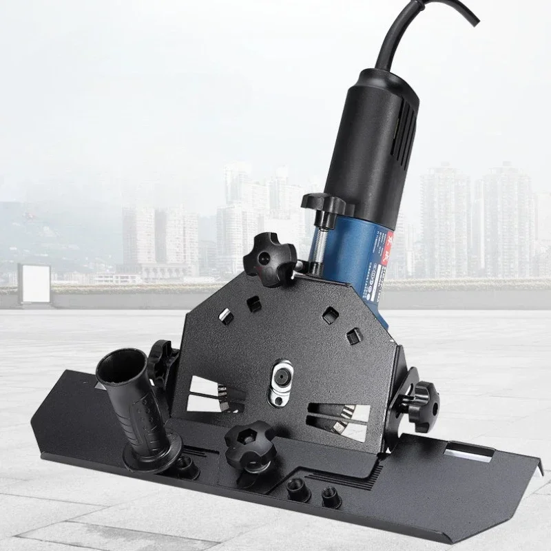 

Angle Grinder Chamfer Bracket 115/125 Type Professional Tile Stand 45 Degree Aluminum Alloy Diagonal Angle Chamfer Support Tool