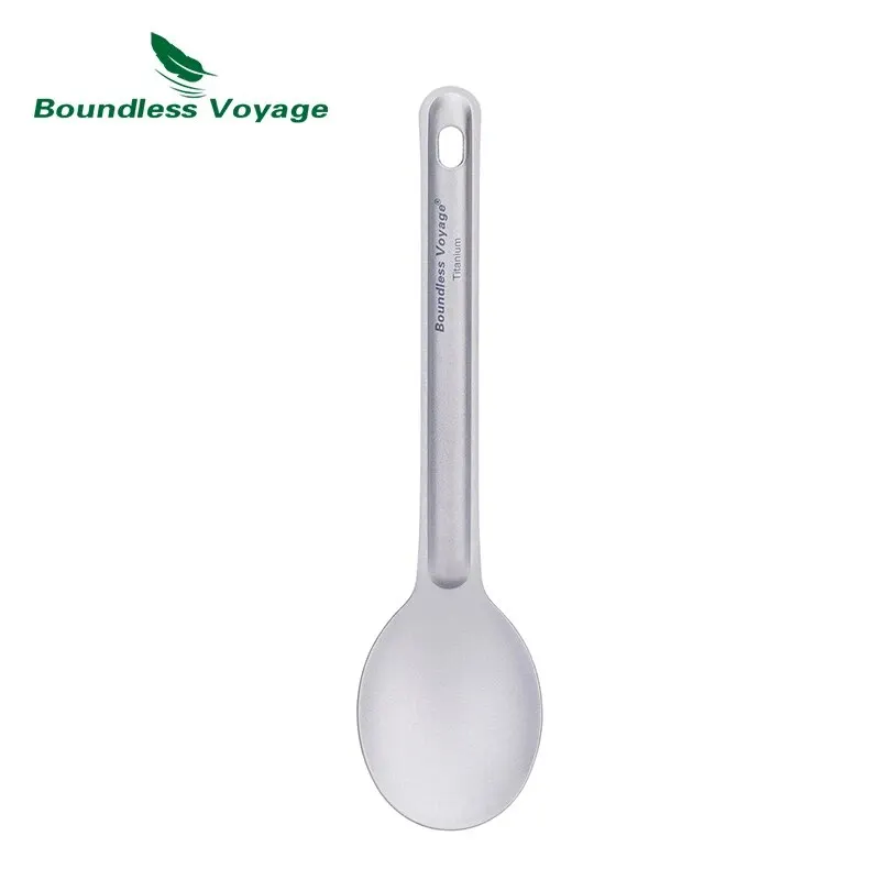 Premium Titanium Cutlery Set - Lightweight & Reusable Outdoor Tableware