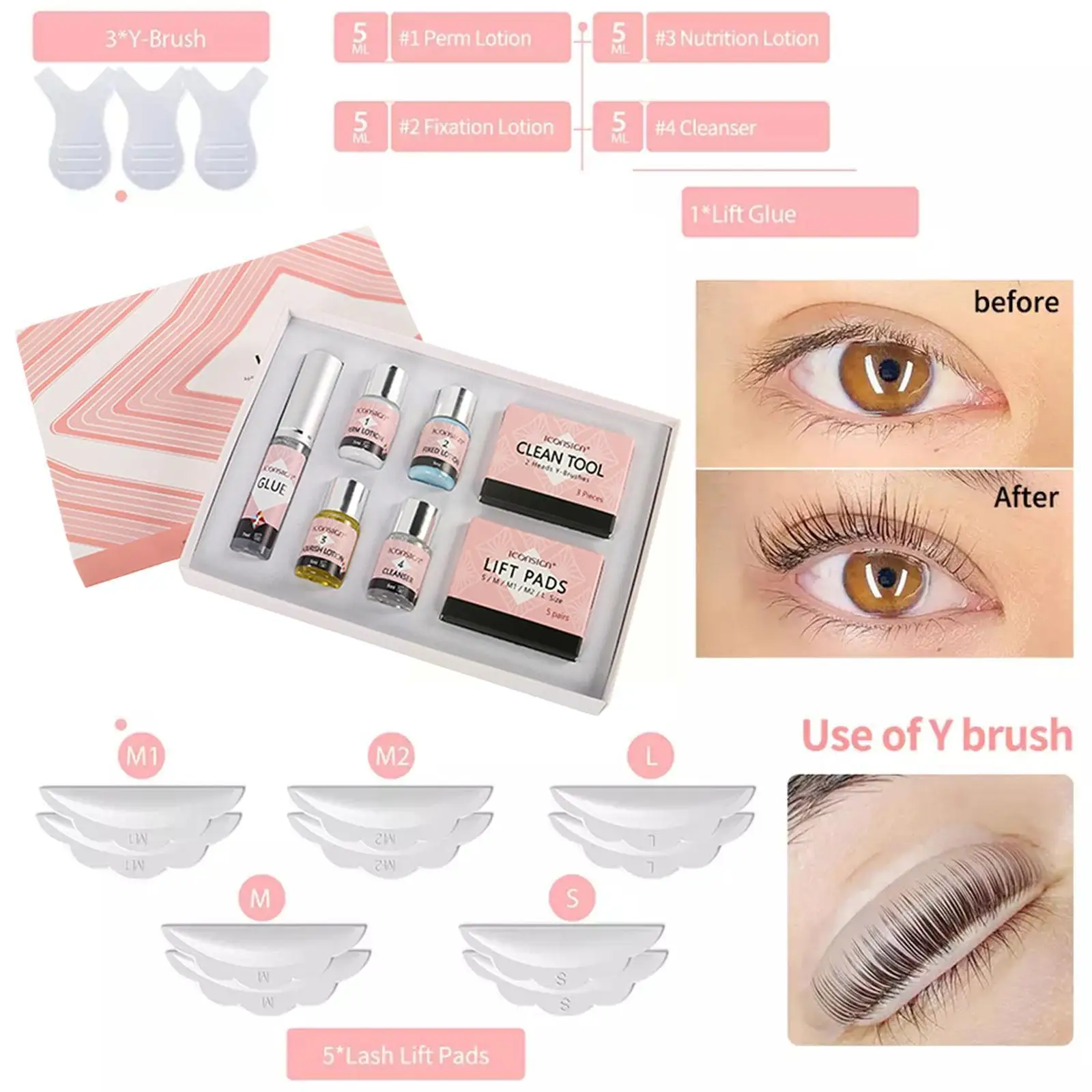 

Eyelash Curling Suit Professionele Make Wimper Permanenten Lift Middel Tools Curler Perm Kit Curl Wimper Wimpers Fixatie Cu J2W2