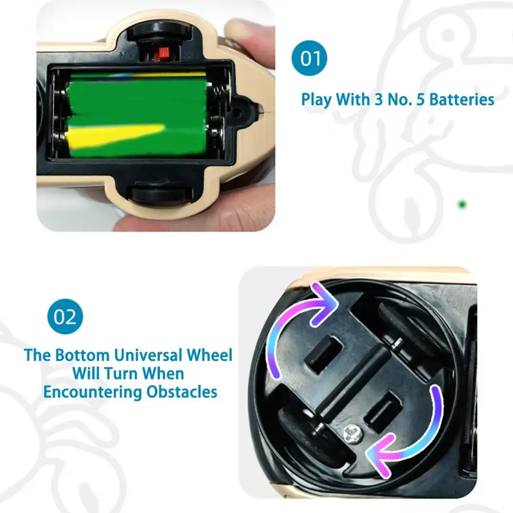 

Interesting Electric Toy Parent-child Interaction Glow Crab Detailed Electric Dancing Hermit Crab Toy Gift