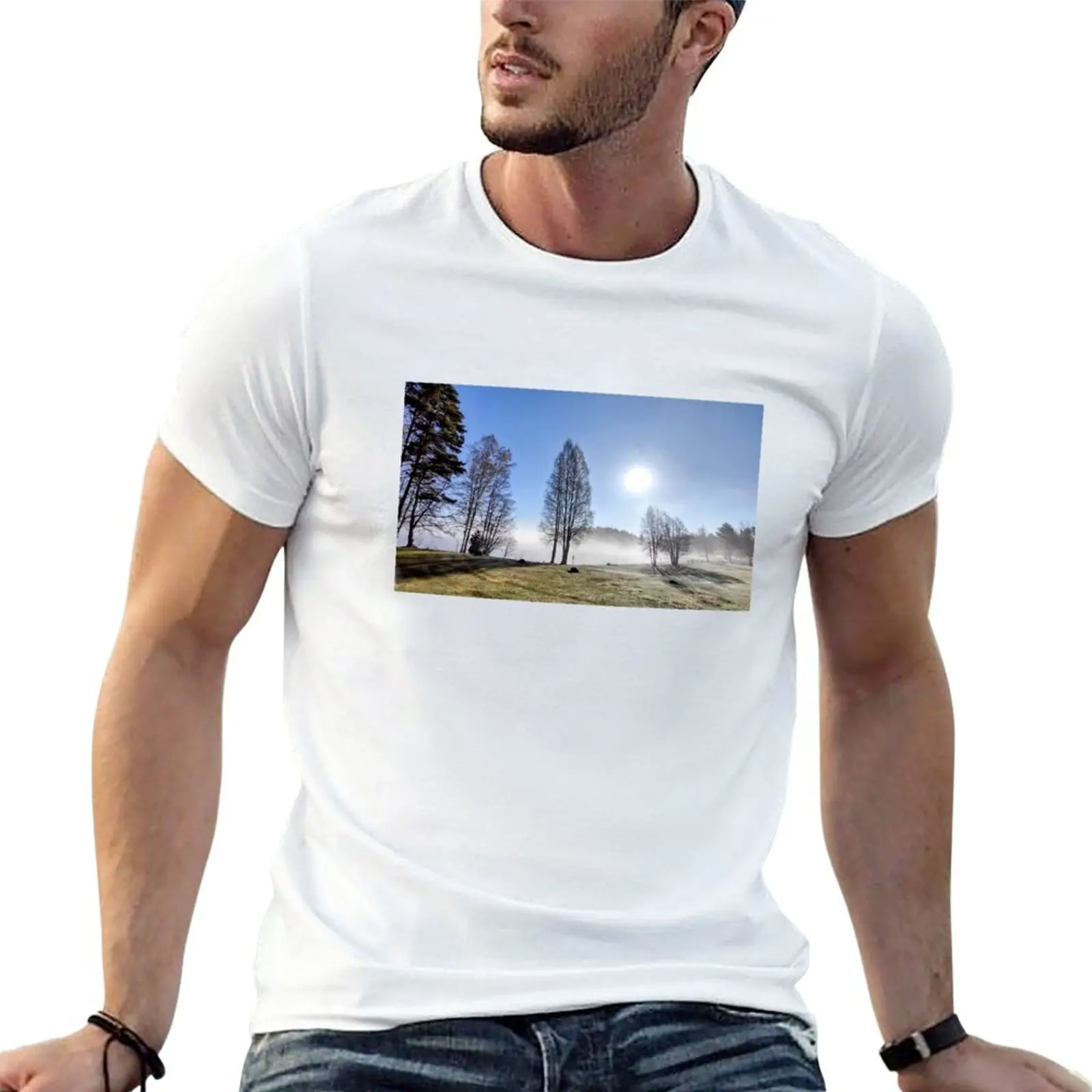 

New God Morgon T-Shirt cute clothes black t shirt Short sleeve tee men