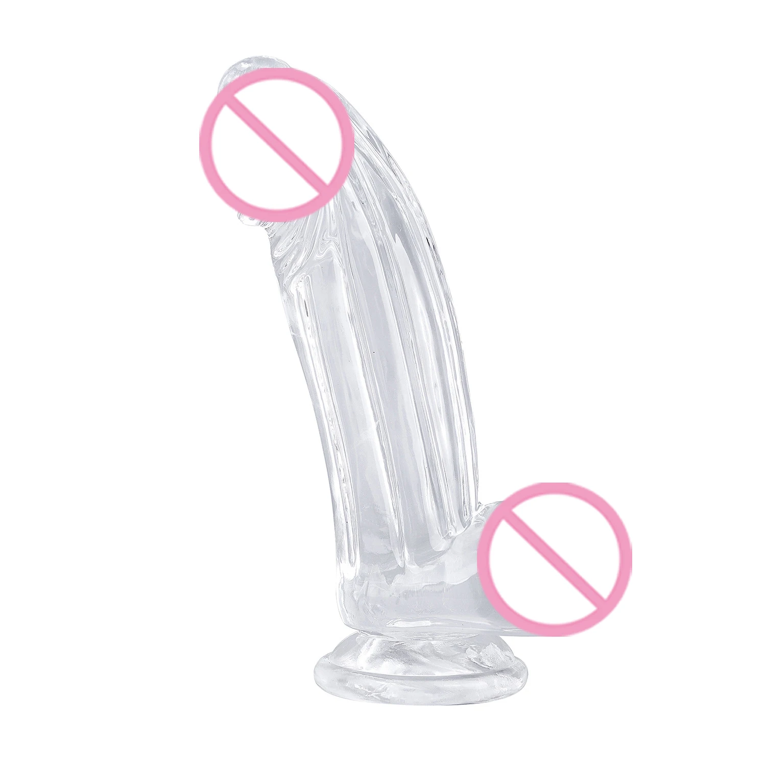 

3 Size Dildos Anal Plugs Huge Transparent Masturbators Sex Toys Soft Penis Prostate Massage Sex Toys Women Men Vaginal TPE Ass