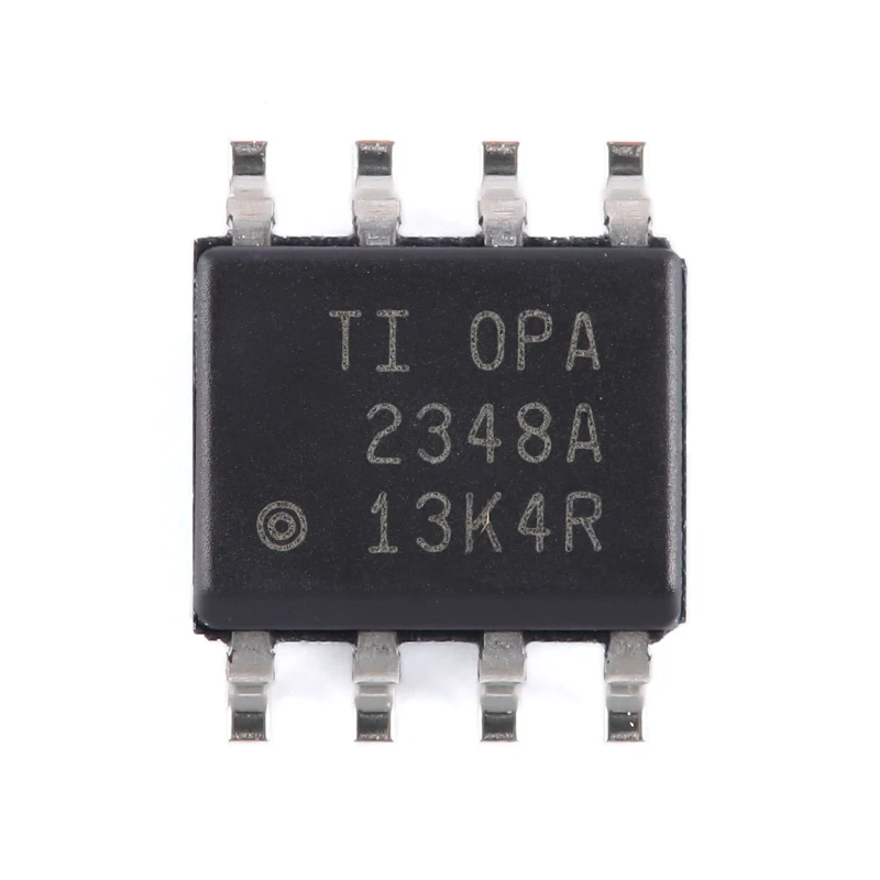 

10pcs/Lot OPA2348AIDR SOP-8 OPA2348A Operational Amplifiers - Op Amps 1MHz 45uA RRIO Dual Op Amp