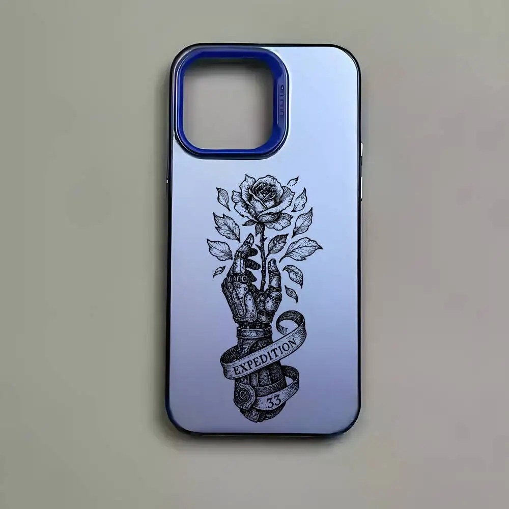 Game E-Expedition Multicolor Matte Laser Metallic Aurora Phone Case