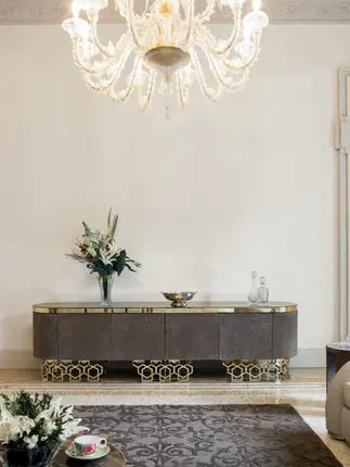 

TV cabinet modern light luxury the 2021 new style TV cabinet customization