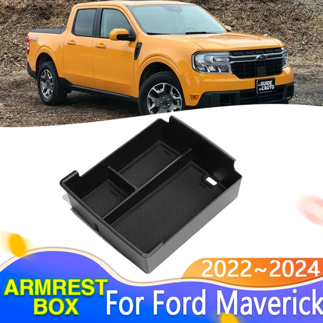 Zentrale Armlehne Storage Box für Ford Maverick P758 2022 2023 2024  ABS-Center Konsole Kleinigkeiten Organizer Fach Halter Zubehör - AliExpress