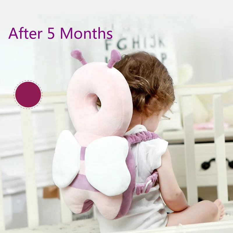 Baby Head Protection Pad infant Anti Crash Pad Cute Nursing Drop Resistance Cushion Baby Room walk Headrest Pillow