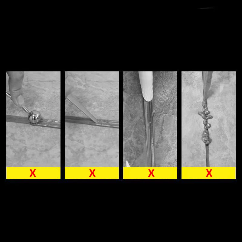 3Pcs Grout Sealing Tool Kit for Ceramic & Floor Tiles, Effortless Caulking Pressure Grouting Ball with Application Tools Set