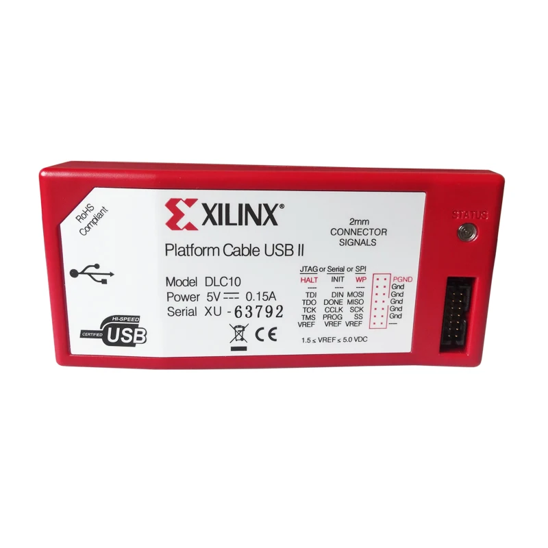 

Xilinx Downloader Cable Original Hw-usb-ii-g Dlc10 Platform Emulator