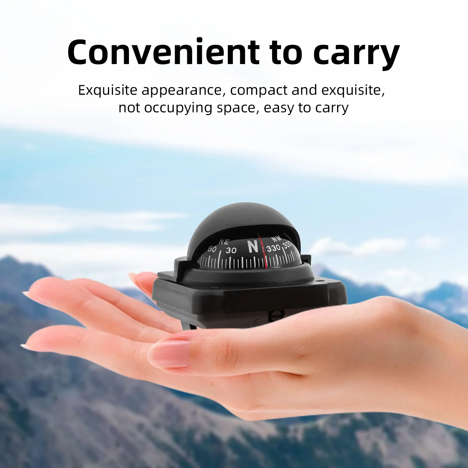 Vehicle Navigation Car Compass Outdoor Marine Boat Magnetic Compass Sea Electron