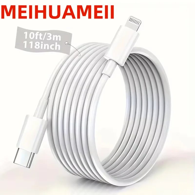 Usb c para relâmpago tpe 1 pacote 1m 2m 3m c para l cabo de carregamento rápido para macbook pro para iphone 14 promax 13 12 11 xr8 7