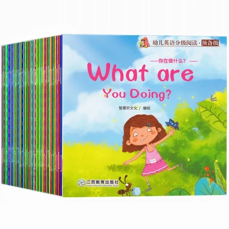 

Children's English Early Learning Picture Book Graded Reading Storybook Enlightenment Cognitive Tale Bedtime Story Books