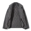 Double Sided Cashmere Jacket Man Sheep Suit Mens Casual Blazer Fashion Cargo Wool Coat Short Cashmere Jackets For Men Blazer 3