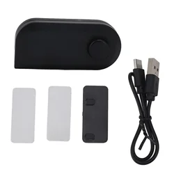 Waterproof LED Dust Detection Light for Vacuum Cleaners - Easy Installation and Enhanced Dust Visibility (Black)