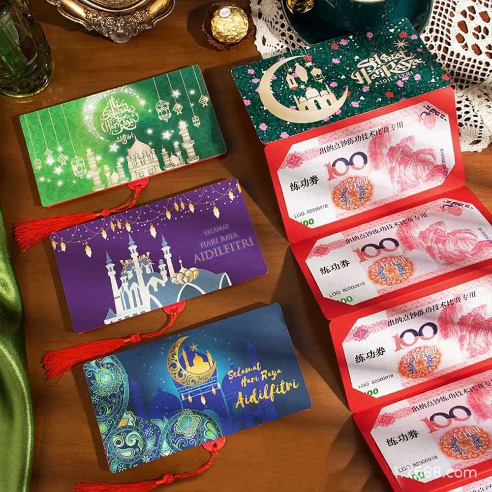 

Luck Money Bag Money Envelope 10 Slots Malaysian New Year Best Wishes Blessing Bag DIY Packing Money Bags Celebration Party