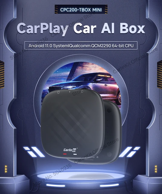 CarlinKit CarPlay Ai Box 2.4G&5Ghz WiFi Wireless Android