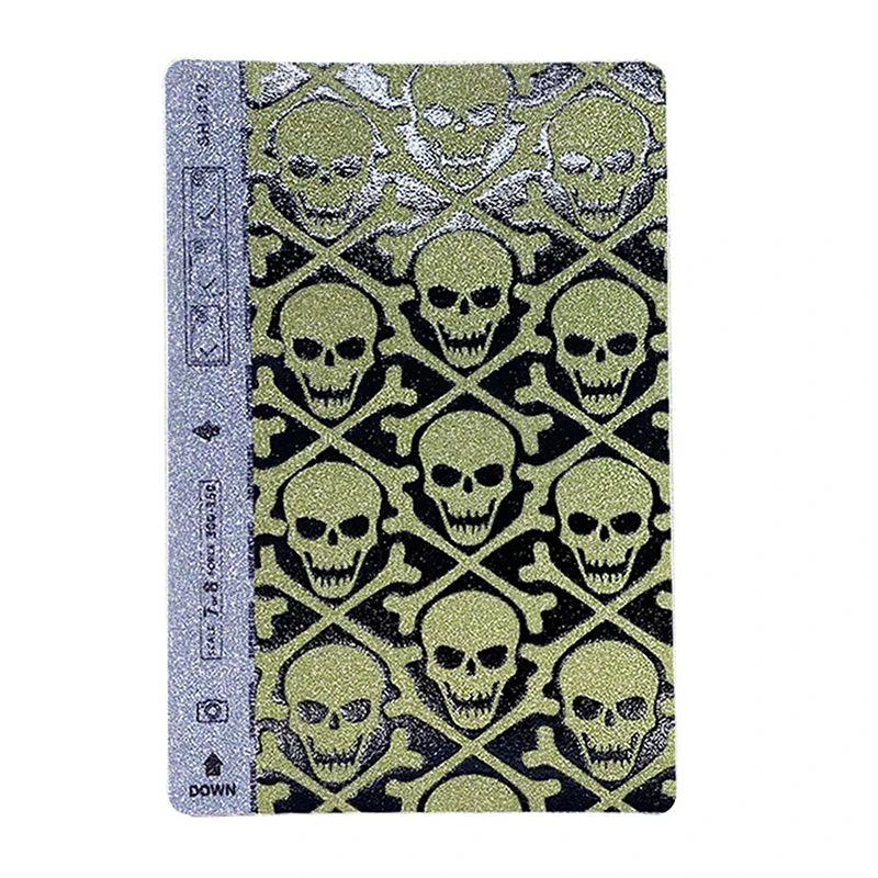 50 Pcs Glitter Embossed Printing SmartPhone Skin Sticker for Cutting Machine Mobilephone Back Housing Glass Protective Films