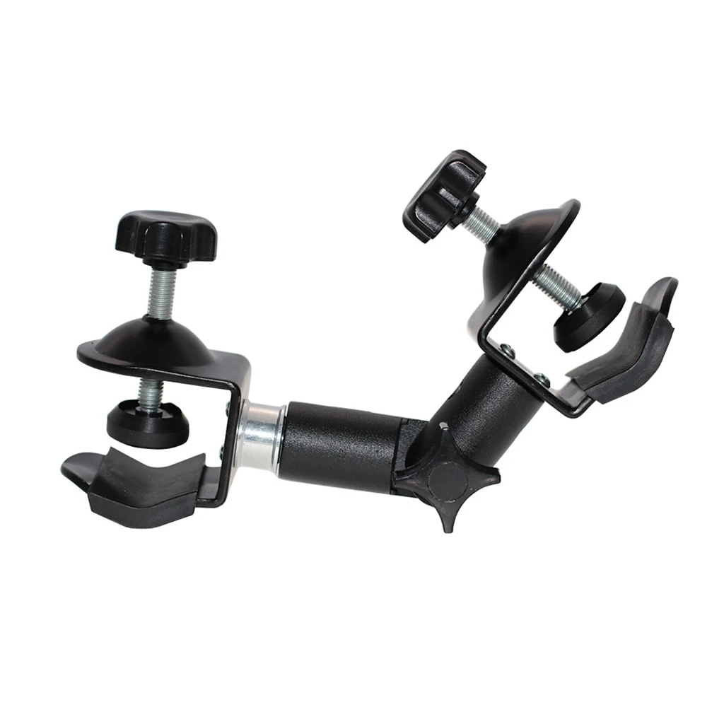 Universal Desktop C Type Clamp 360 Rotatable Mini Ball Head Tripod Adapter for SLR Flash Light Camera Mobile Phone Bracket Stand
