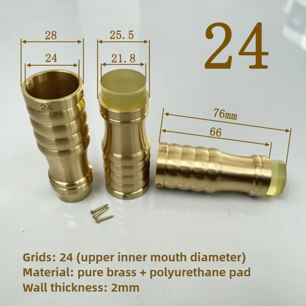 1PCS Brass Cane Crutch Tip with Anti-Skid 12mm-26mm for Hiking Pole Chair Leg Fe