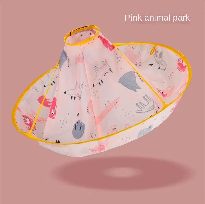 Children's Hairdressing Cloths Folding Cape Cloths Hairdressing Parlors Cape Non-stick Polyester Tuff