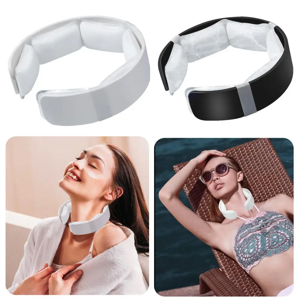 PCM Neck Cooling Tube Summer Neck Cooler Freezable Ice Cold Ring Outdoor Heatstroke Prevention Portable Wrap Collar
