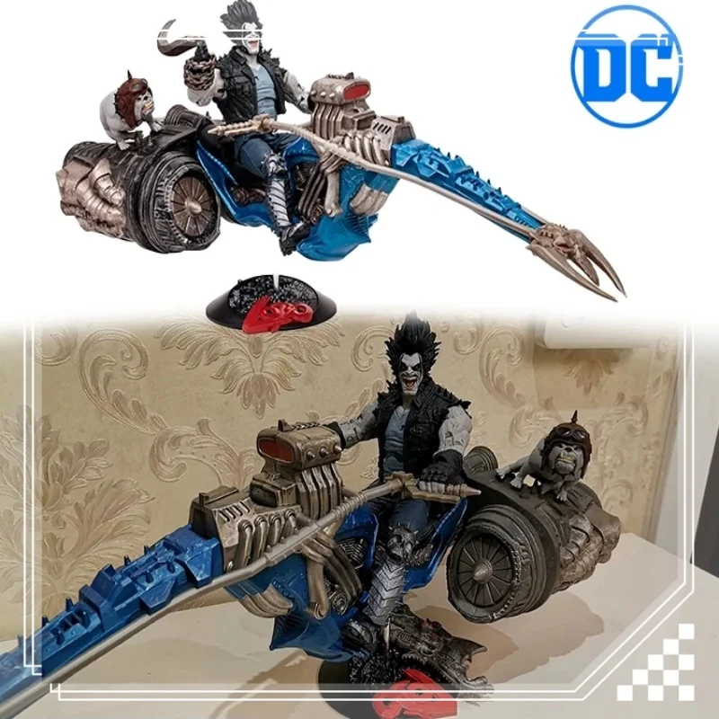 

In Stock Mcfarlane Toys Lobo & Spacehog Justice Comics Anime Action Figures Statue Dc Multiverse Figurine Model Doll Gift Toy