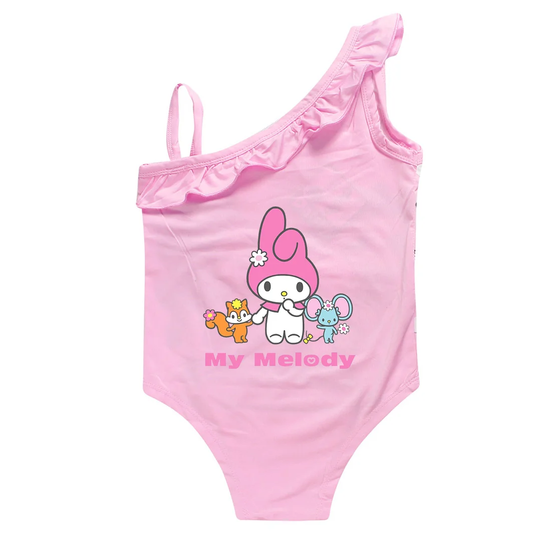 One Piece Swimsuit My Melody Toddler Baby Girls One Piece Swimming Outfit 2-9Y