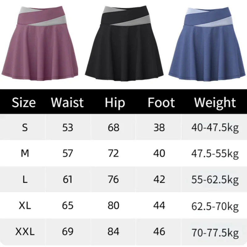 Summer Sports skirt Women quick dry shorts elastic running high waist fitness short skirts tennis run Gym yoga skirt with shorts running shorts,running skirts,sports skirts