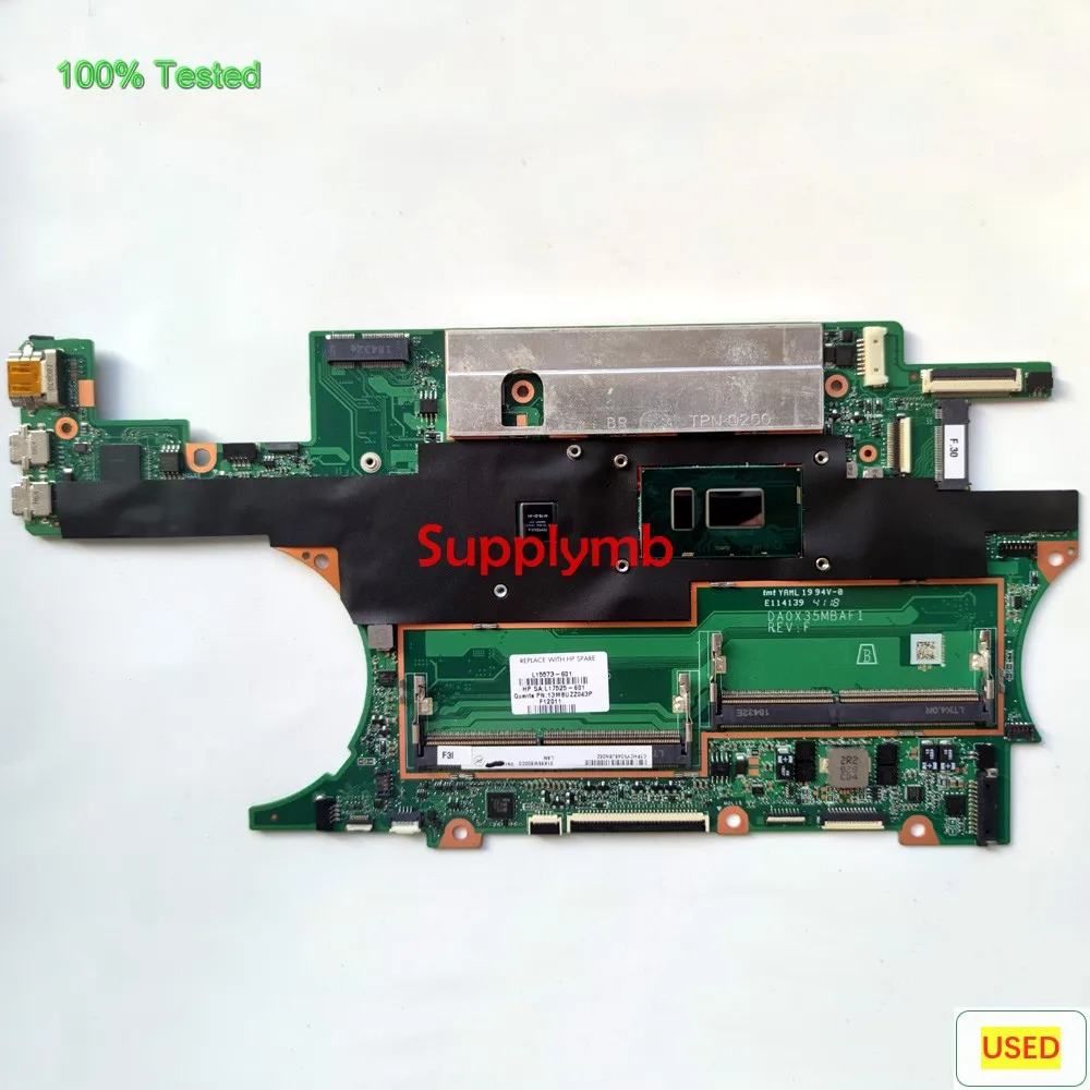 

L15573-001 Mainboard DA0X35MBAF1 i7-8550U CPU MX150/2GB GPU for HP SPECTRE X360 CONV 15-CH Laptop Motherboard L15573-601 USED