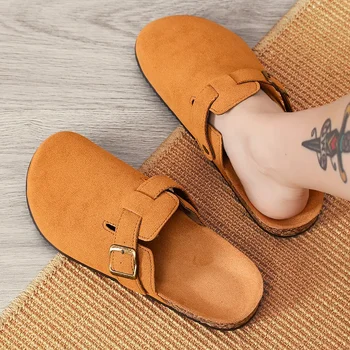 Men's Boken Shoes for Lazy People Breathable Comfortable in Summer Non Slip Sole Beach Outdoor Party Fashionable Couple Slippers 2