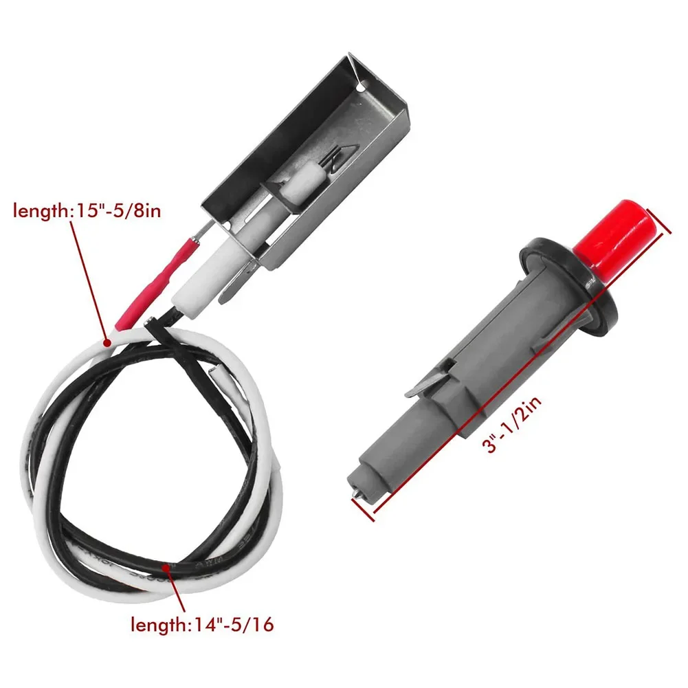 Grill Ignition Kit Fit For Weber 7510E-210 500 700 E-310 E-320 Piezo Ignition Assembly Gas Fire Igniter gas cooker igniter