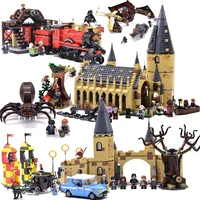 25 Types Anime Book Train Building Block Magical Knight Bus Forbidden Forest Brick Toys for Kids Children Christmas Gifts 1