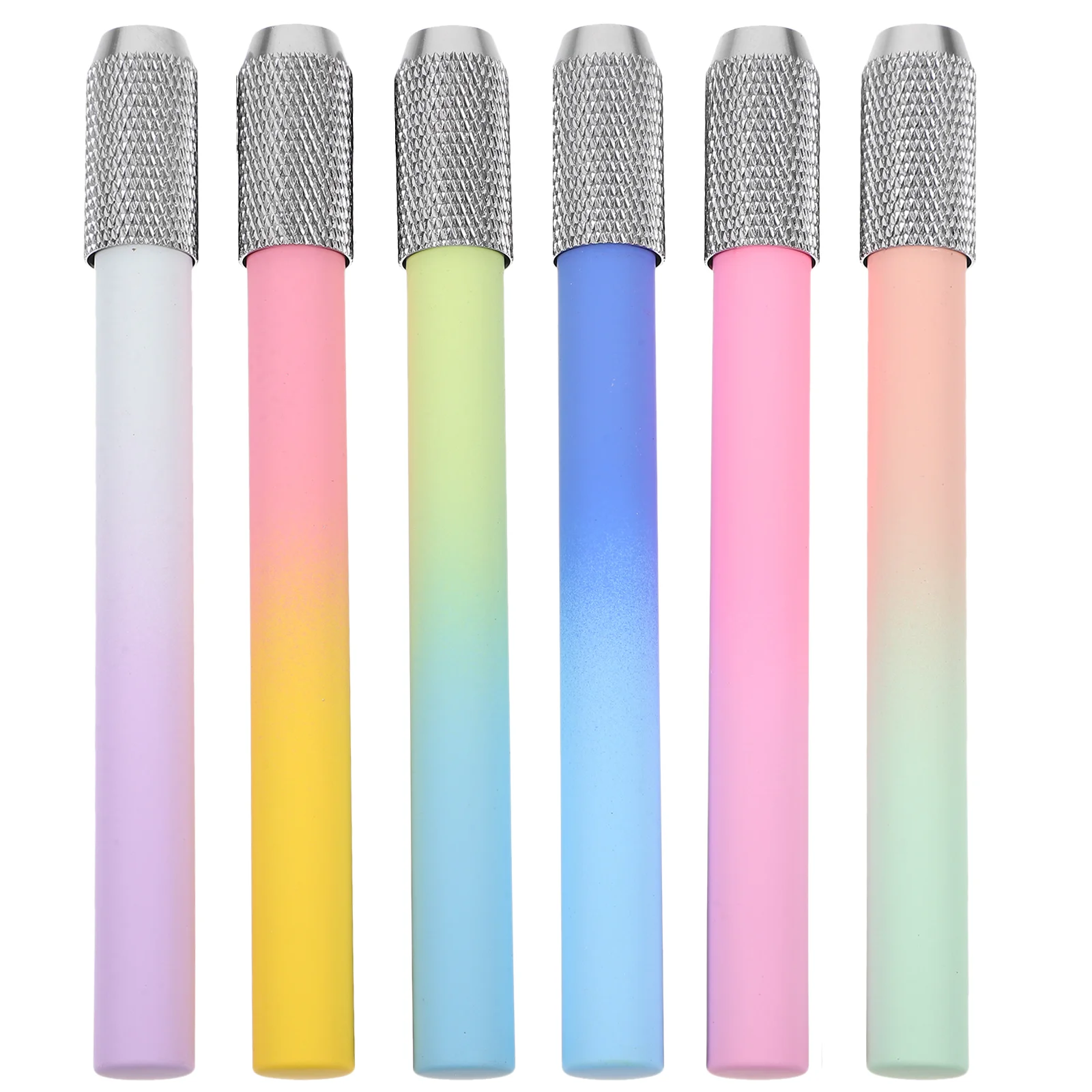

Art Aluminum Assorted Colors Pencil Lengthener – Pencil Extender Holder For Colored Pencils In Regular Student Stationery