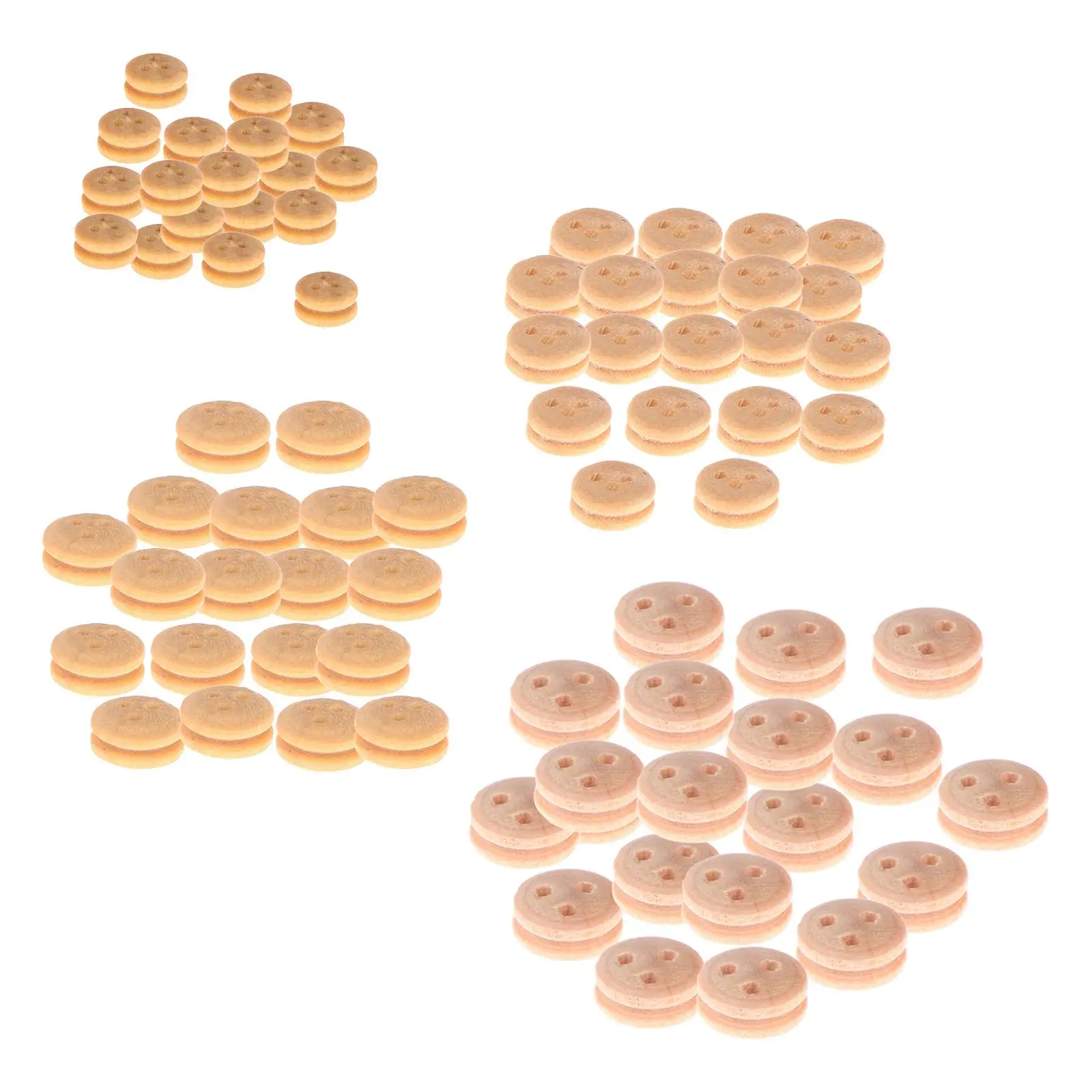 

20x Pulley Blocks, Model Building Kits Accessories, DIY Ship Assembly Supplies