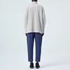 Miyake Folds 2024 Spring New Slim-fit Unisexual Wind Coat Long Sleeve Lapel Lined Pleated Cardigan Top Male 4
