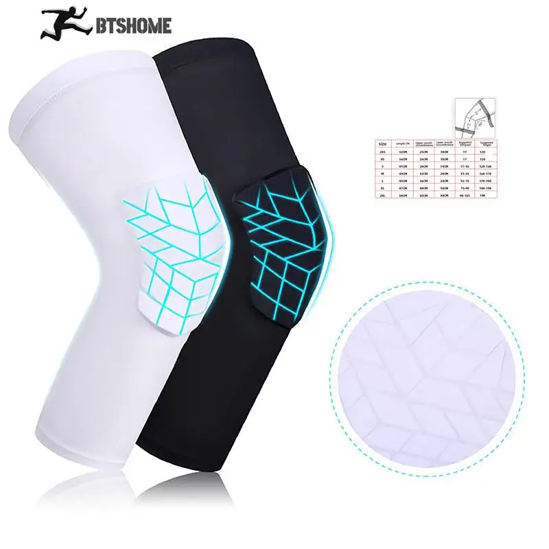 

1Pc Knee Sleeve Stretch Fabric Tear Resistant Knee Brace Ergonomic Design Knee Sleeve For Basketball, Football, And Running