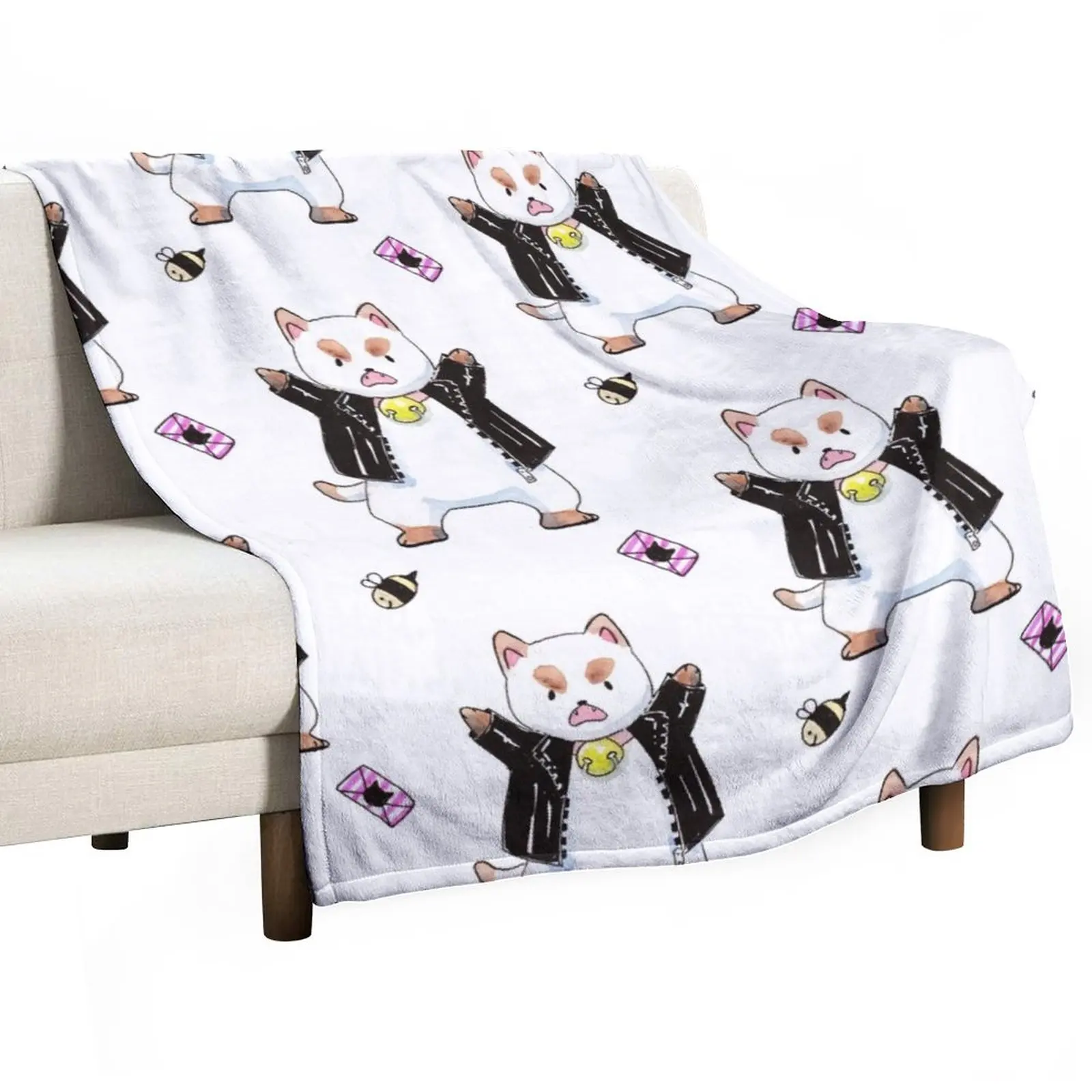 

I am a tough guy!!! Throw Blanket Sofa Blanket Luxury Thicken Blanket Fashion Sofa Blankets Warm Blanket