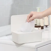 Wet Tissue Box with Lid Dustproof Baby Nappy Wet Tissue Storage Holder Dispenser for Home Car Office Paper Tissue Organizer 1
