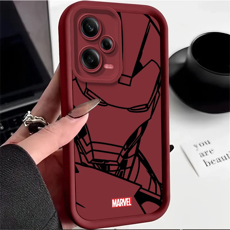 Spiderman Venom Per Redmi Note 13 12 11T 11S 11E 10S 10T 9 8 7 Pro Plus Lite Eye Ladder Phone Case