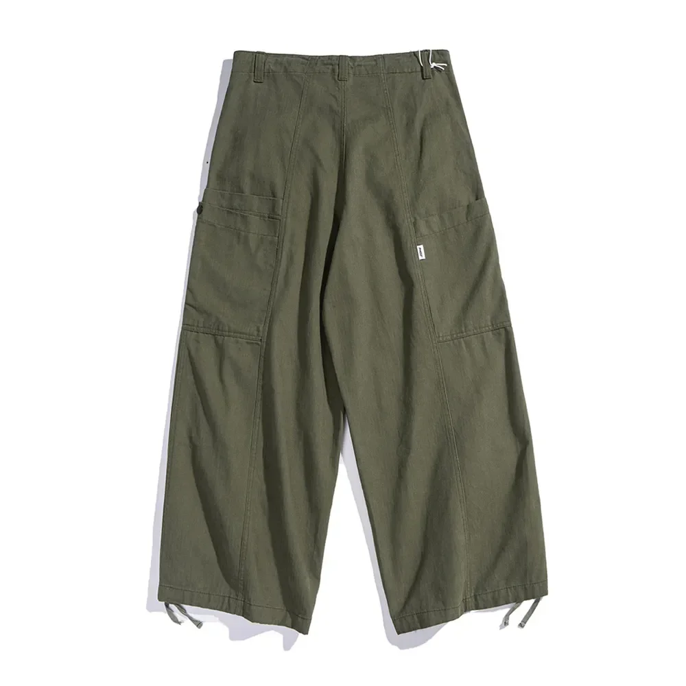 【INCHANT ME】[Unisex] Cargo Banding Bermuda Wide Pants unisex] Cargo banding Bermuda wide pants (3C) - INCHANT ME