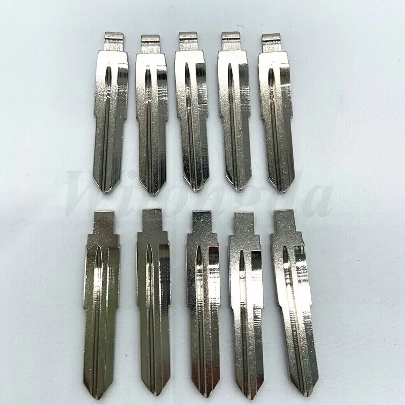 10pcs/lot 34# HY17 HYN10 Metal Uncut Blank Flip Remote Key Blade 10pcs for Hyundai for Kia RIO M4 keydiy KD xhorse VVDI JMD