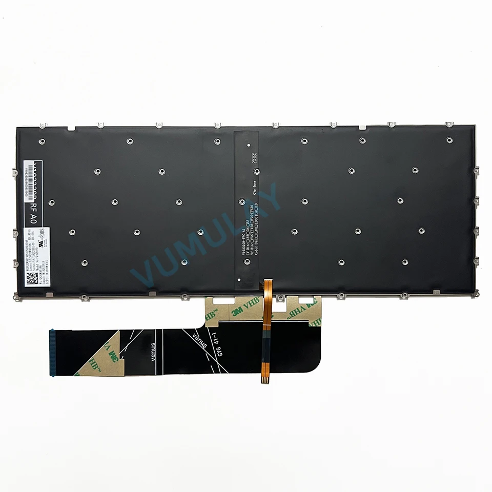 AZERTY Backlit Keyboard for Lenovo IdeaPad Flex 5-14are05,5