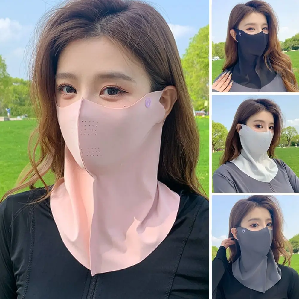 Outdoor Women Face Mask Sunscreen Anti-UV