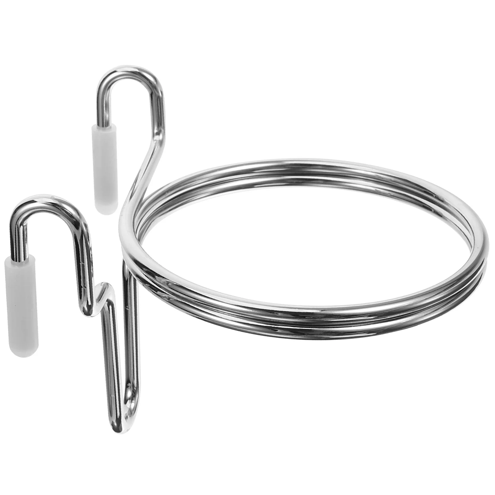 Supermarket Trolley Cup Holder Hanging Water Shopping Cart for Drink Cups Grocery Coffee Mugs 3
