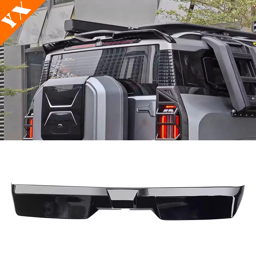 

For Chery Jetour T2 Traveler 2023-2024 Car Accessories Black Plastics Fixed Wind Wing Top Wing Pressure Wing Trim Moulding