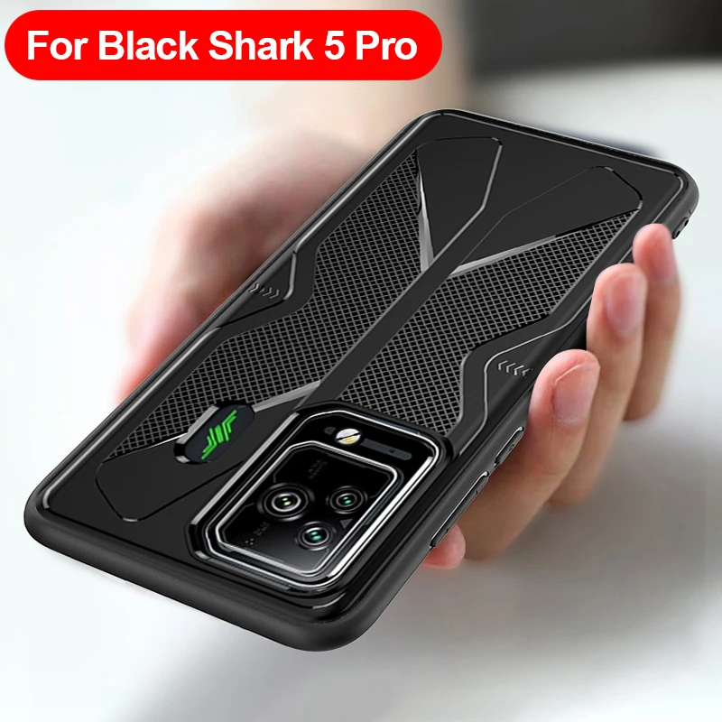 Shockproof Gaming Cooling Silicone TPU Soft Back Cover