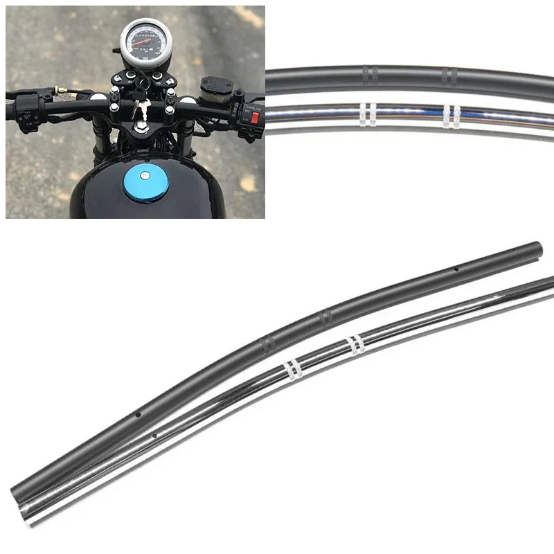 22mm Universal Motorcycle Handlebar Refitting Handlebars Retro