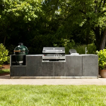 Cuisine extérieure moderne en acier inoxydable 304/316 1